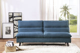 Mackay Blue Elegant Lounger from Homelegance - Luna Furniture