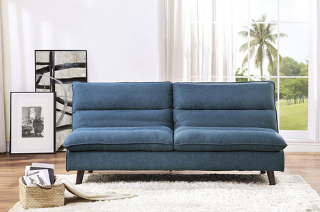 Mackay Blue Elegant Lounger from Homelegance - Luna Furniture