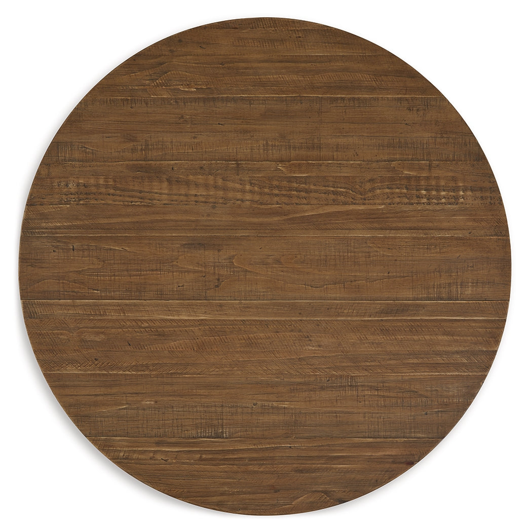 Mackifeld Warm Brown Coffee Table from Ashley - Luna Furniture