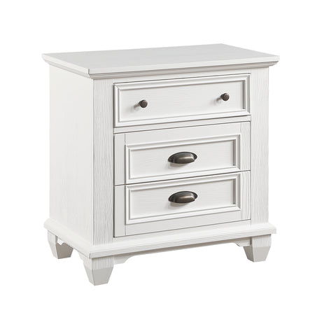 Mackinac White Nightstand from Homelegance - Luna Furniture