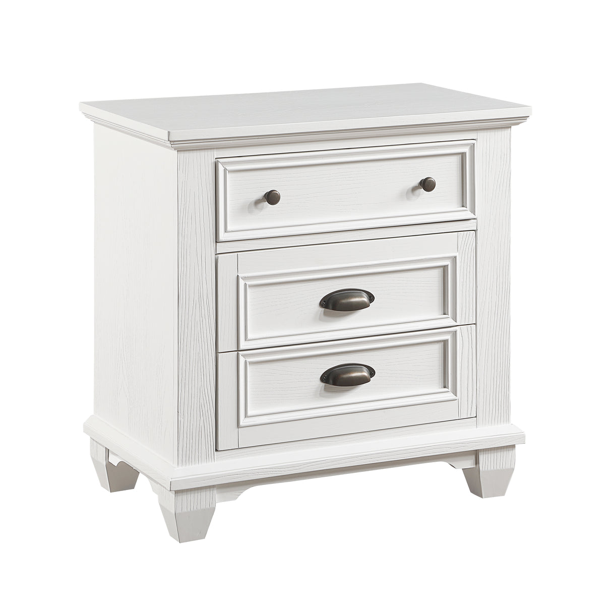 1454-1*4 4-Piece Bedroom Set (Queen Bed, Nightstand, Dresser, Mirror) from Homelegance - Luna Furniture