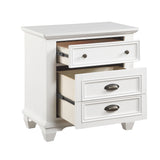 1454-1*4 4-Piece Bedroom Set (Queen Bed, Nightstand, Dresser, Mirror) from Homelegance - Luna Furniture