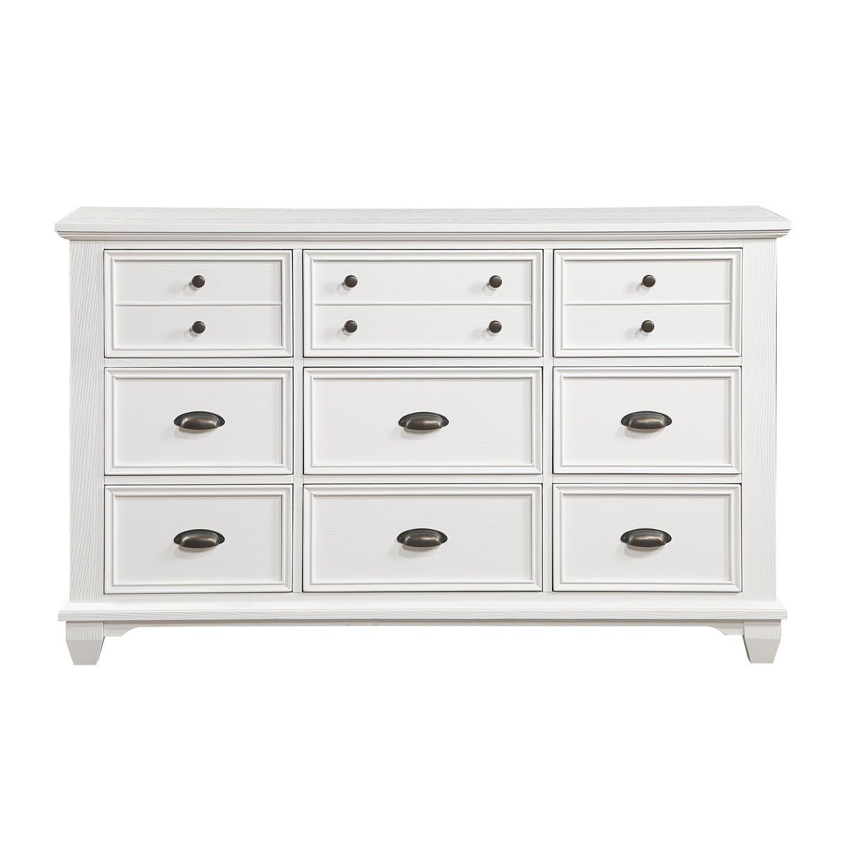 Mackinac White Dresser from Homelegance - Luna Furniture