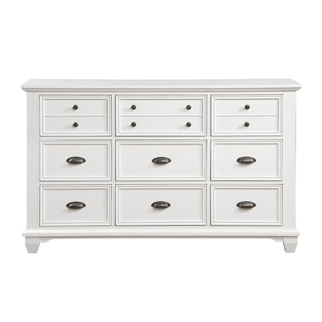 Mackinac White Dresser from Homelegance - Luna Furniture