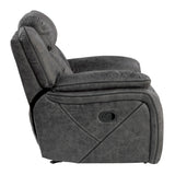 Madrona Hill Gray Glider Reclining Chair from Homelegance - Luna Furniture