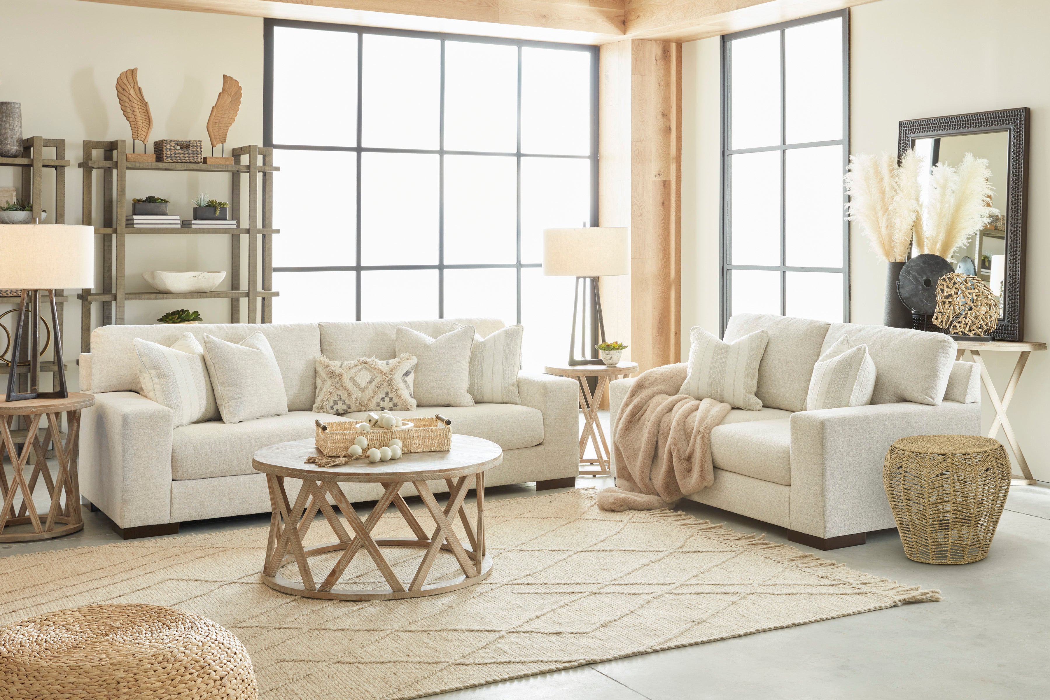 Maggie Birch Living Room Set - Luna Furniture