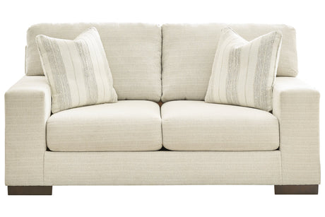 Maggie Birch Loveseat from Ashley - Luna Furniture