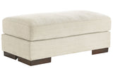 Maggie Birch Ottoman from Ashley Furniture - Luna Furniture