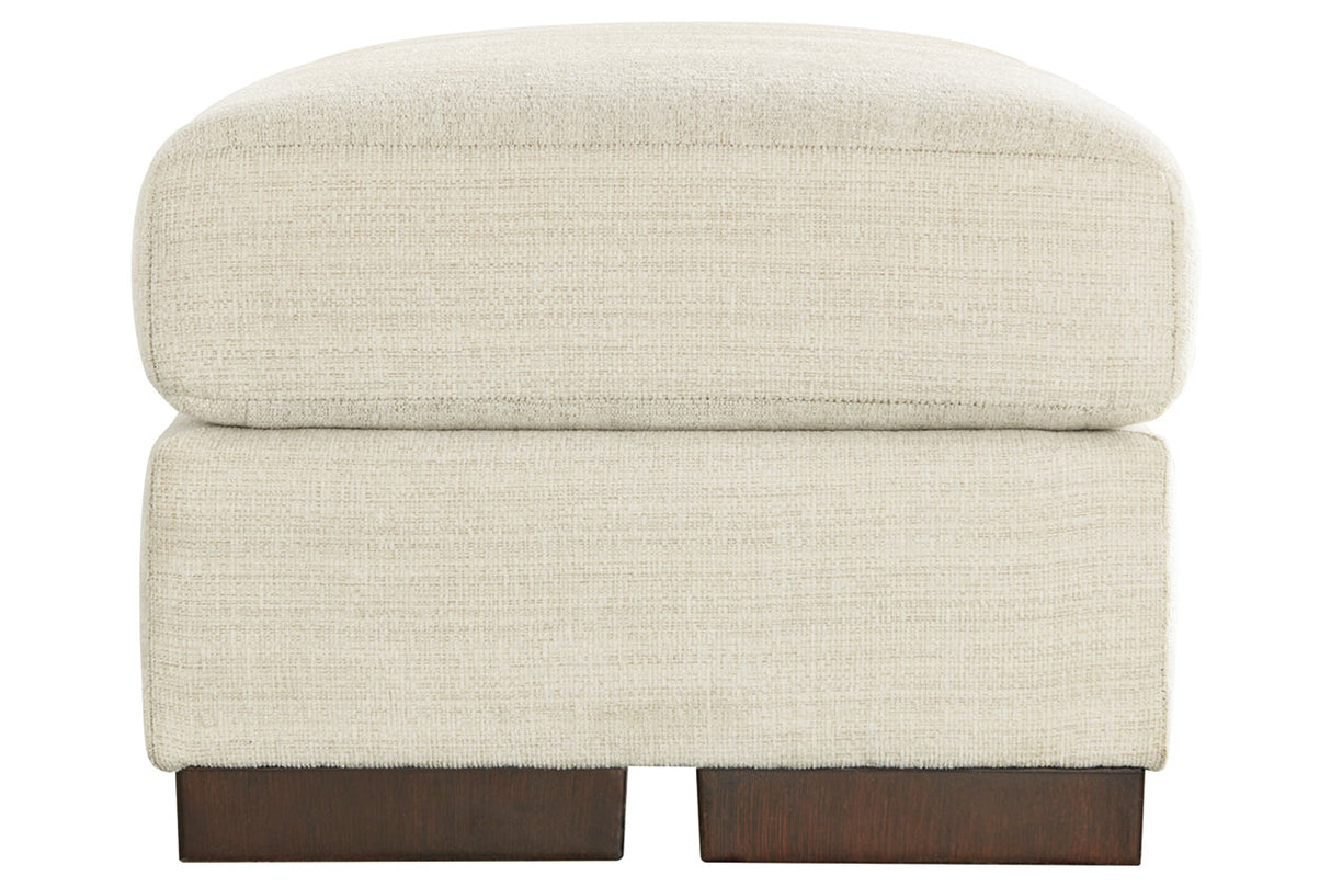 Maggie Birch Ottoman from Ashley Furniture - Luna Furniture
