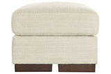Maggie Birch Ottoman from Ashley Furniture - Luna Furniture