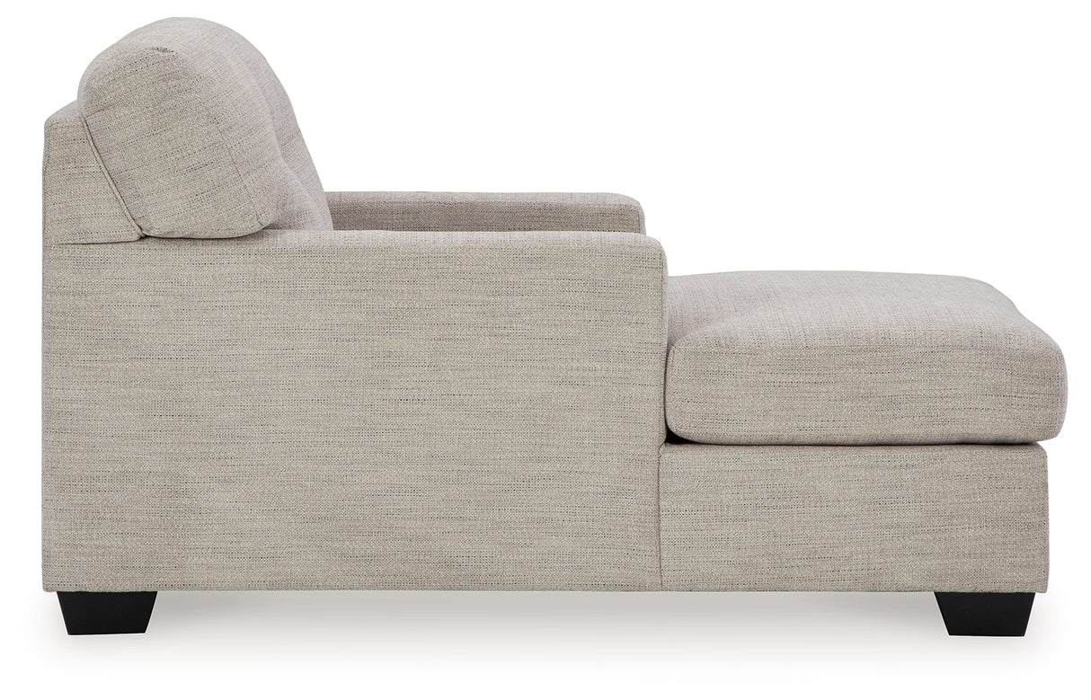 Mahoney Pebble Chaise from Ashley - Luna Furniture