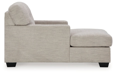 Mahoney Pebble Chaise from Ashley - Luna Furniture