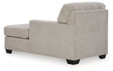 Mahoney Pebble Chaise from Ashley - Luna Furniture