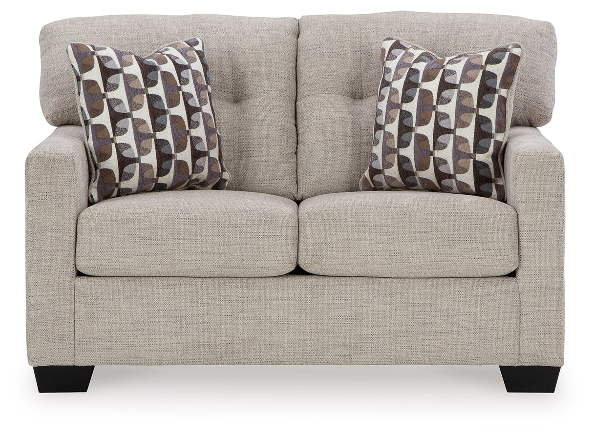 Mahoney Pebble Loveseat from Ashley Furniture - Luna Furniture