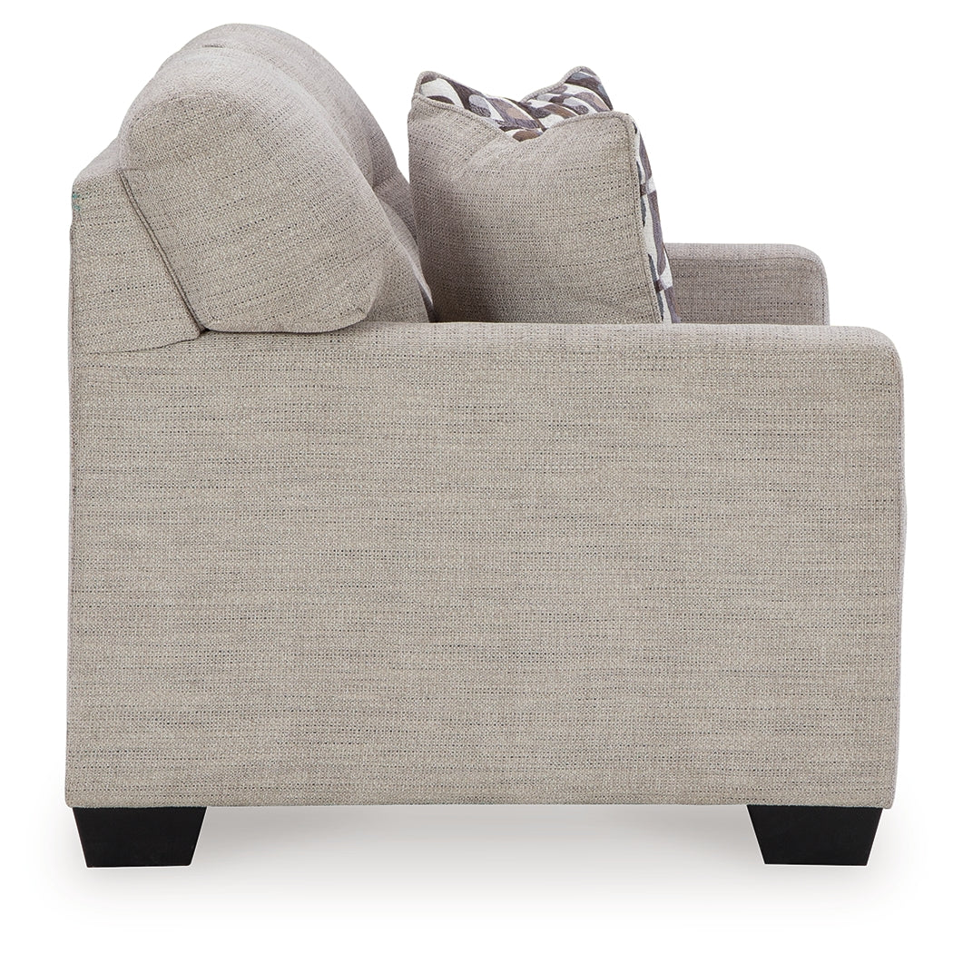 Mahoney Pebble Loveseat from Ashley Furniture - Luna Furniture