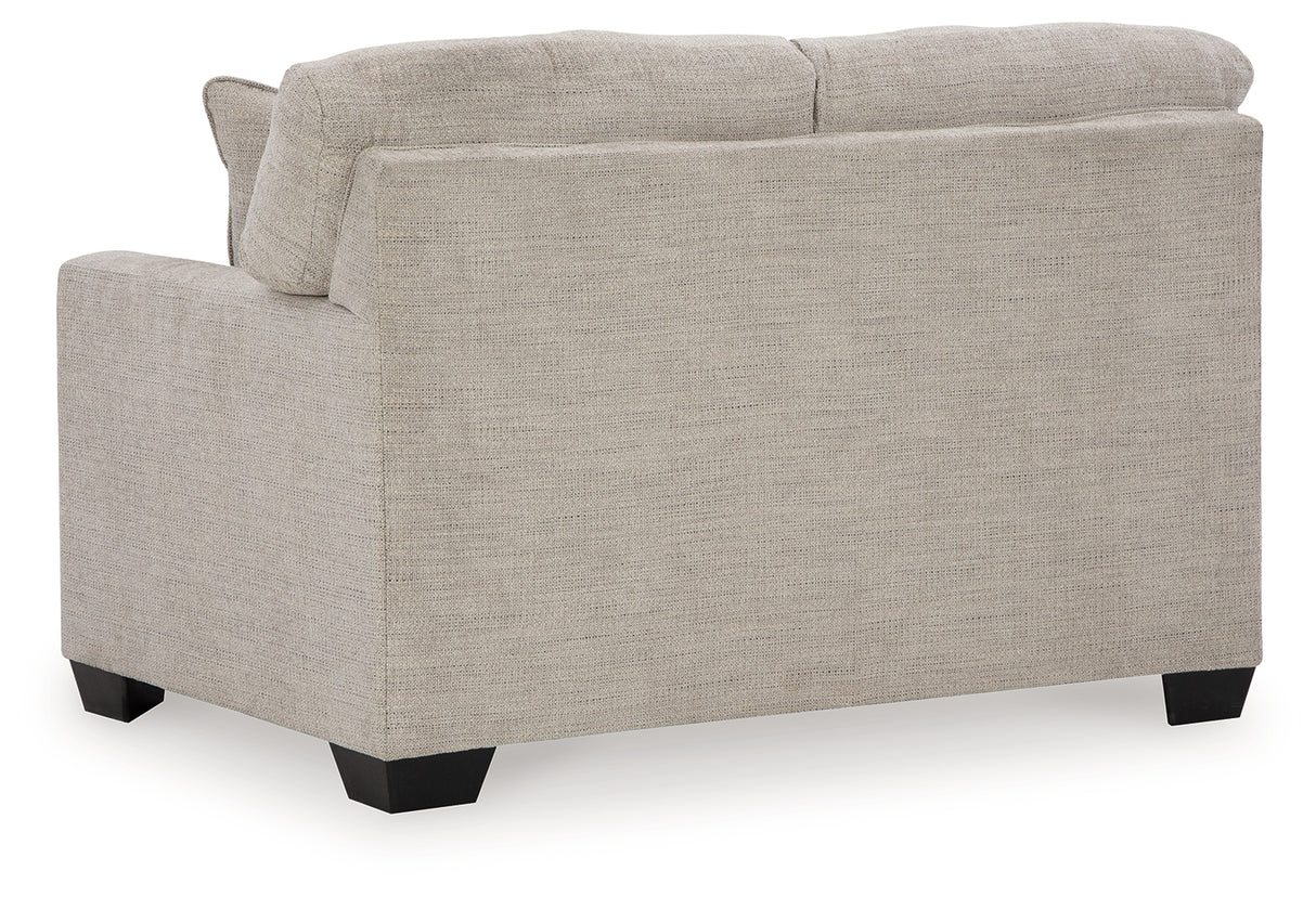 Mahoney Pebble Loveseat from Ashley Furniture - Luna Furniture