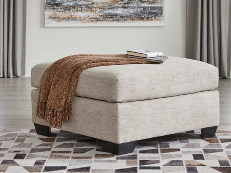 Mahoney Pebble Oversized Accent Ottoman from Ashley - Luna Furniture