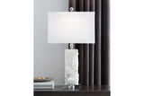 Malise White Table Lamp from Ashley - Luna Furniture