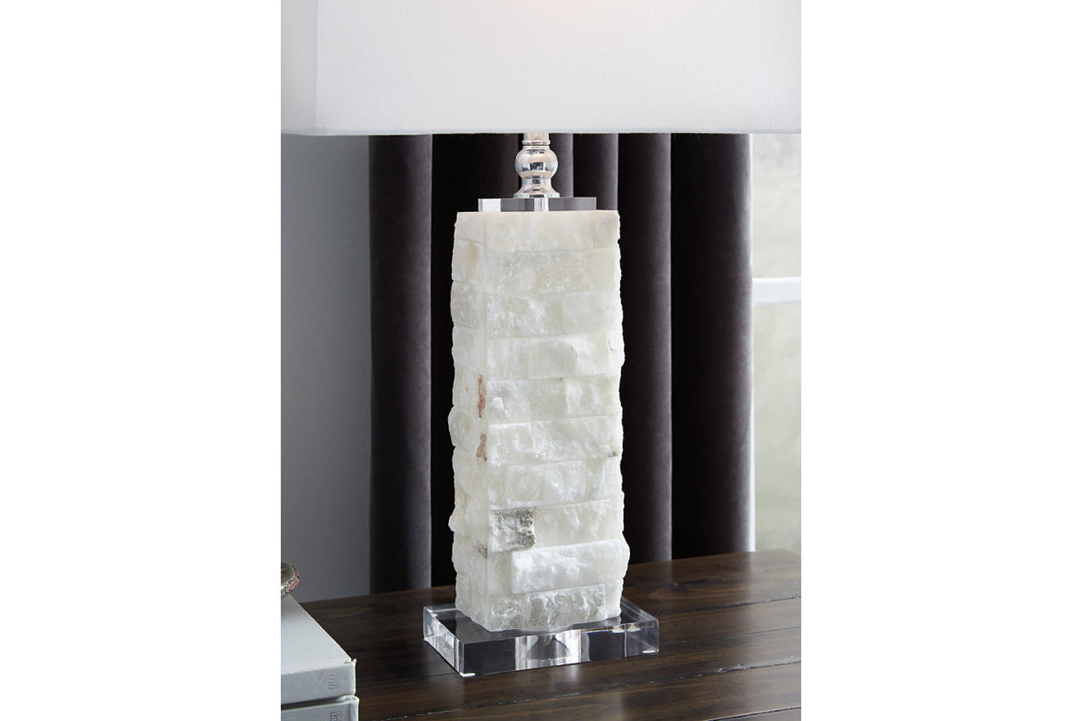 Malise White Table Lamp from Ashley - Luna Furniture
