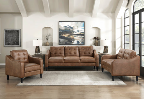 Mallory Brown Chair from Homelegance - Luna Furniture