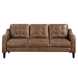 9489BRW*2 Sofa and Loveseat from Homelegance - Luna Furniture