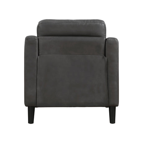 Mallory Gray Chair from Homelegance - Luna Furniture