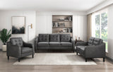 Mallory Gray Living Room Set from Homelegance - Luna Furniture