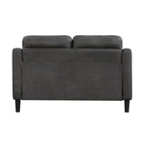 Mallory Gray Loveseat from Homelegance - Luna Furniture
