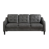 Mallory Gray Sofa from Homelegance - Luna Furniture