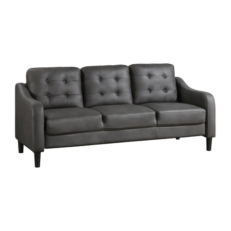 Mallory Gray Sofa from Homelegance - Luna Furniture