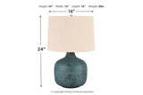 Malthace Patina Table Lamp from Ashley - Luna Furniture