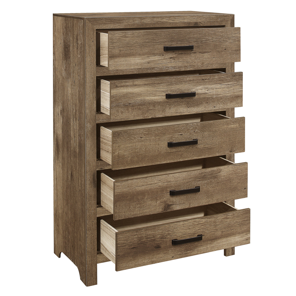 Mandan Weathered Pine Panel Bedroom Set from Homelegance - Luna Furniture