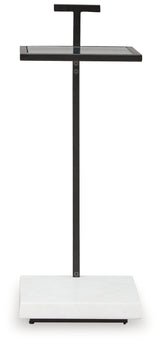 Mannill Black/White Accent Table from Ashley - Luna Furniture