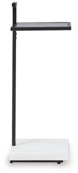Mannill Black/White Accent Table from Ashley - Luna Furniture