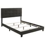 Mapes Charcoal Upholstered Tufted Full Bed from Coaster - Luna Furniture