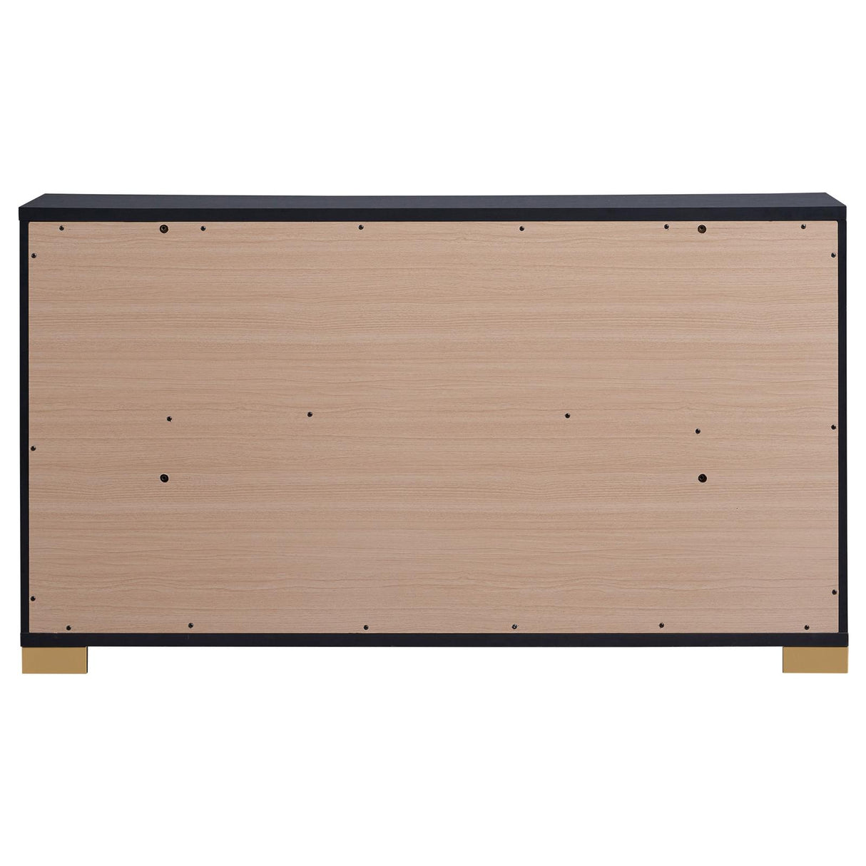 Marceline Black 6-Drawer Dresser from Coaster - Luna Furniture
