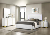 Marceline White LED Panel Youth Bedroom Set from Coaster - Luna Furniture
