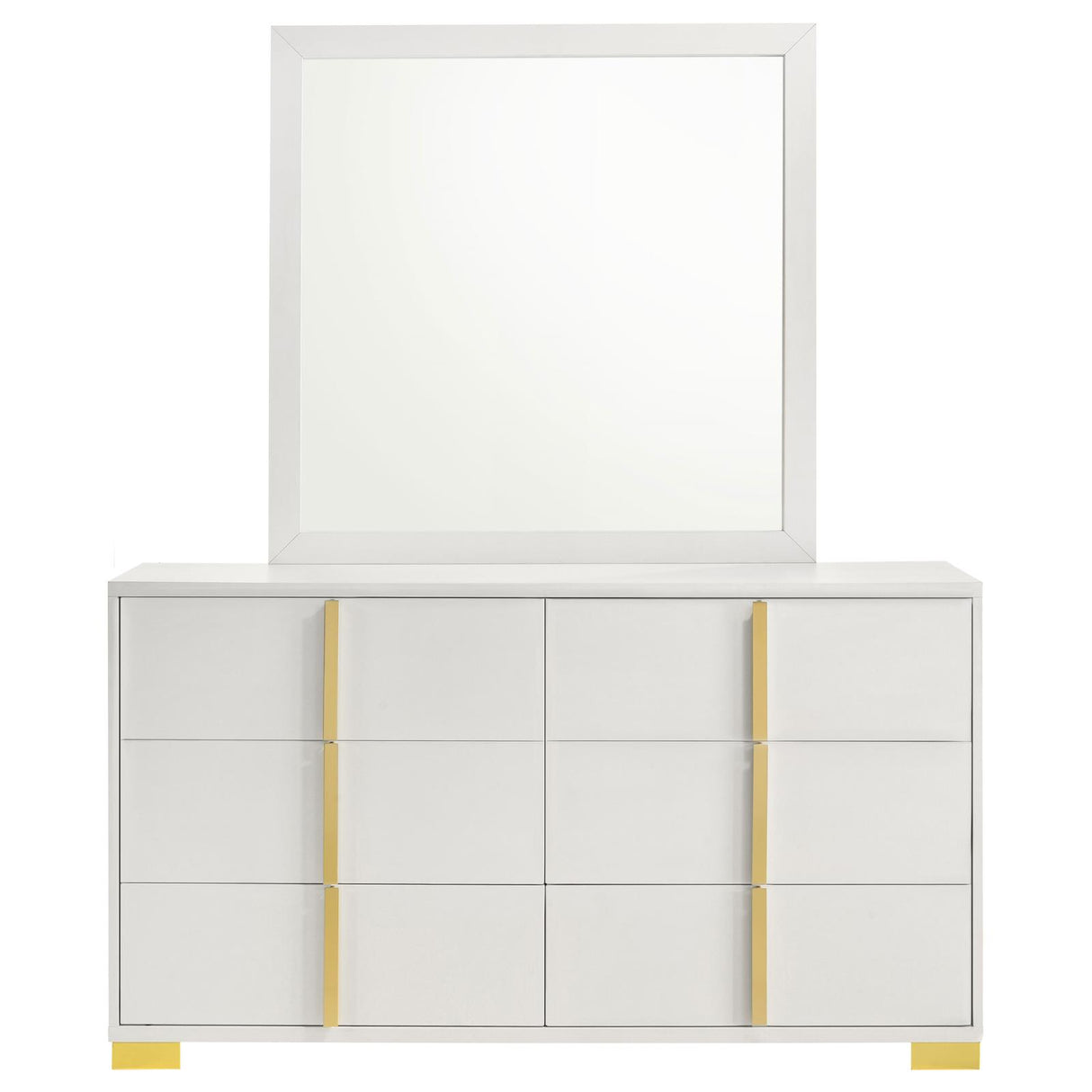Marceline White LED Panel Youth Bedroom Set from Coaster - Luna Furniture
