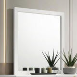 Marceline White Dresser Mirror (Mirror Only) from Coaster - Luna Furniture