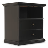 Maribel Black Nightstand from Ashley - Luna Furniture