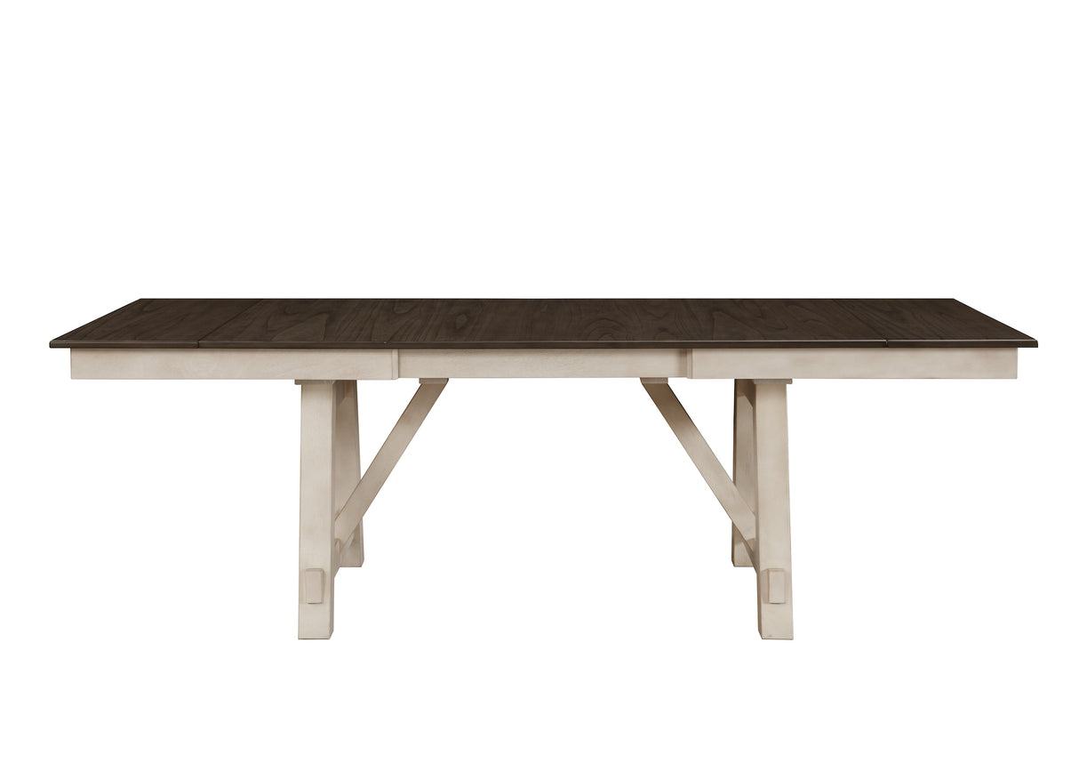 Maribelle Chalk/Gray Dining Table from Crown Mark - Luna Furniture