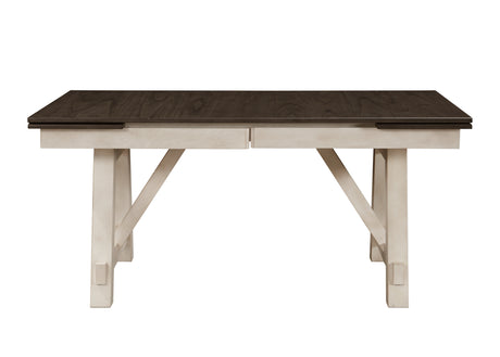 Maribelle Chalk/Gray Dining Table from Crown Mark - Luna Furniture