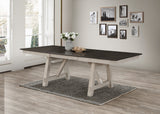 Maribelle Chalk/Gray Dining Table from Crown Mark - Luna Furniture