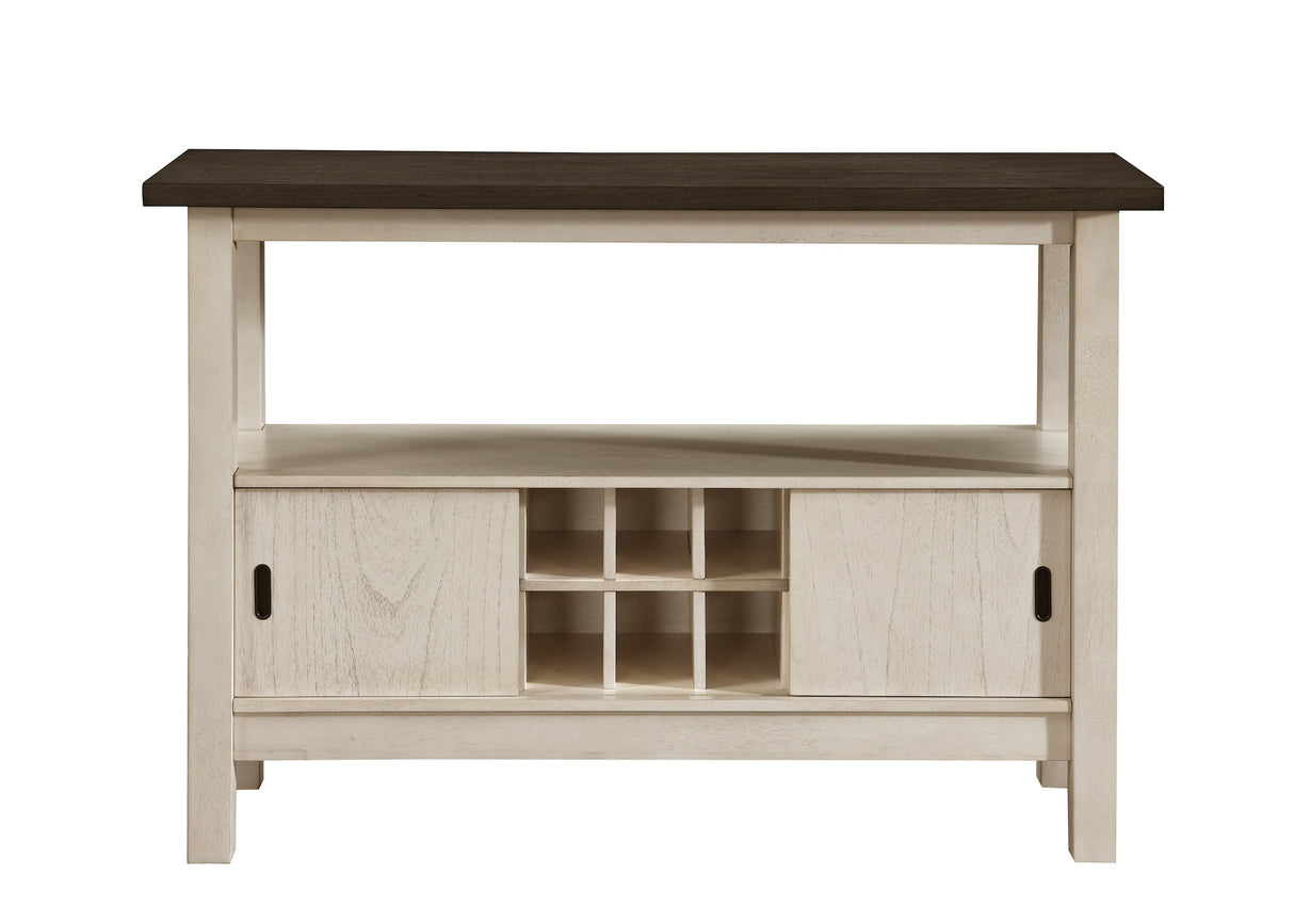 Maribelle Chalk/Gray Server from Crown Mark - Luna Furniture