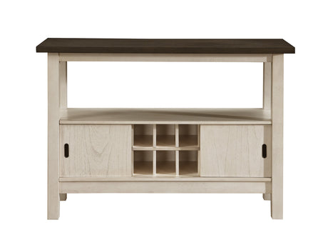 Maribelle Chalk/Gray Server from Crown Mark - Luna Furniture