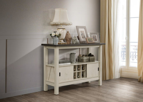 Maribelle Chalk/Gray Server from Crown Mark - Luna Furniture