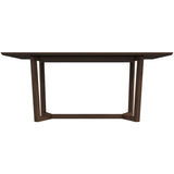 Marina Mid-Century Modern Solid Wood Dining Table in Brown from Midinmod - Luna Furniture
