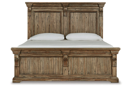 Markenburg Brown Queen Panel Bed from Ashley - Luna Furniture