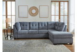 Marleton Denim 2-Piece RAF Chaise Sectional from Ashley - Luna Furniture