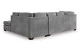 Marleton Gray 2-Piece RAF Chaise Sectional from Ashley Furniture - Luna Furniture
